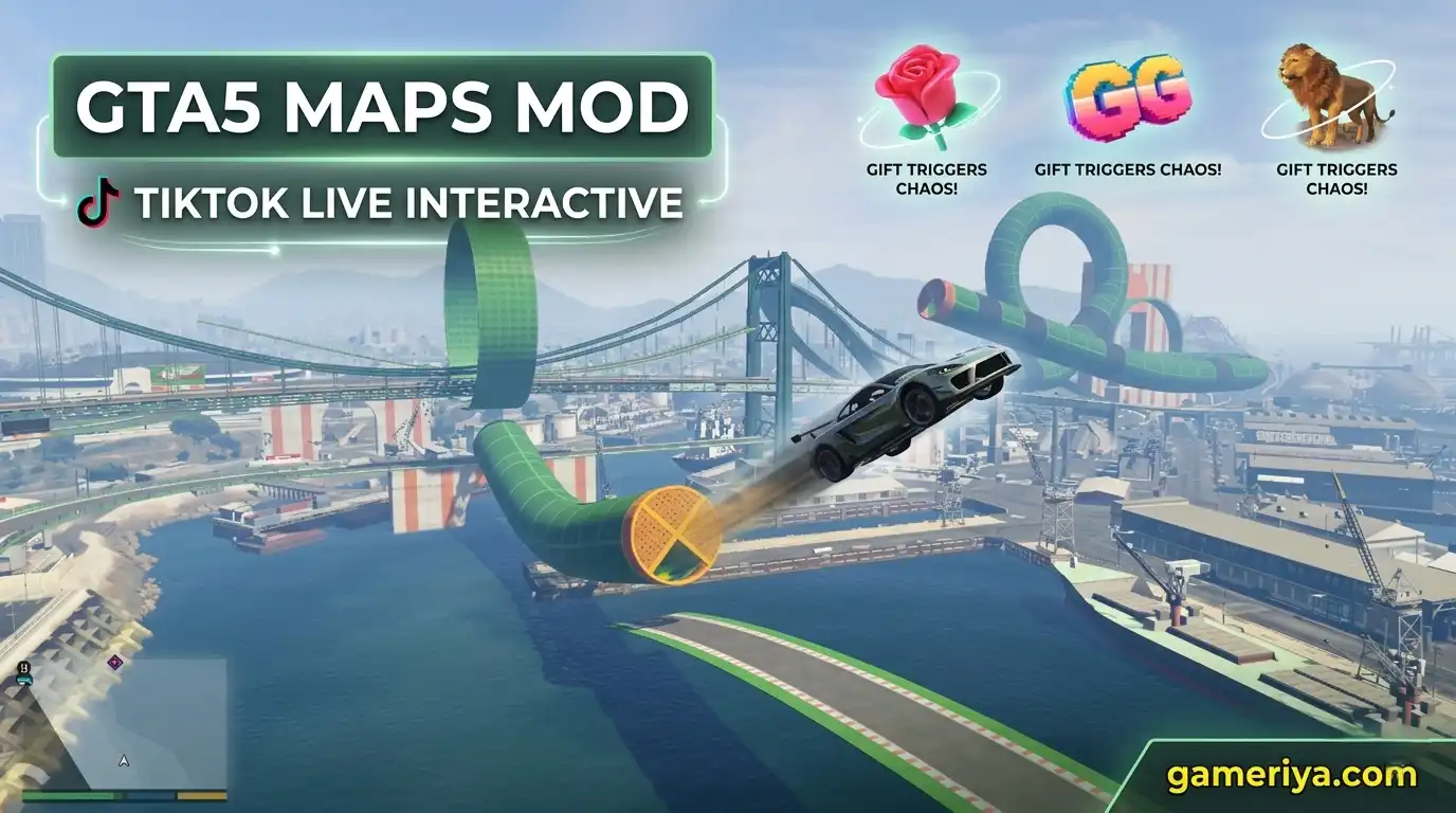GAMERIYA App v6.12 – UI Improvements & New GTA5 Maps
